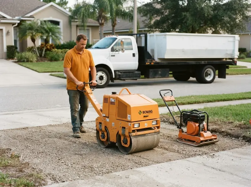 Compaction and Paving Equipment Rental in Jacksonville, FL
