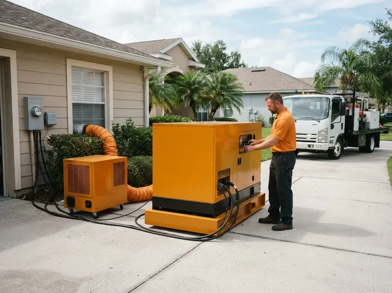 Power Generation and Climate Control Rental in Jacksonville, FL