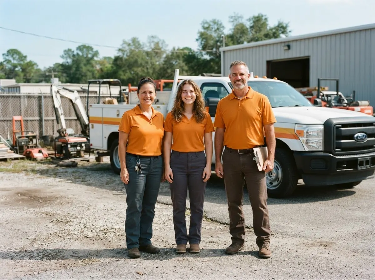 Lakeview Dumpster Rental equipment rental service team in Jacksonville, FL